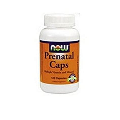 Amazon.com: NOW Foods Prenatal Vitamin W/ Iron, 120 ...