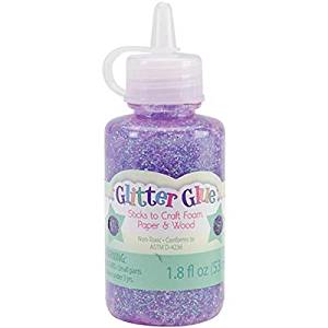 Amazon.com: Sulyn 1.8 oz. Sparkly Glitter Glue - Grape ...