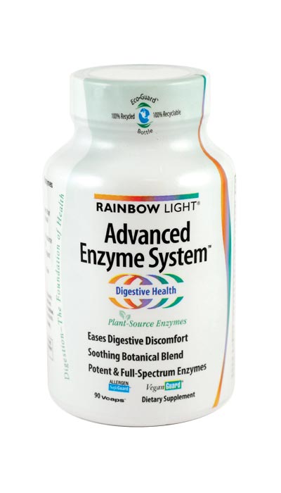 Amazon.com: Rainbow Light Advanced Enzyme System, 90 Vcaps ...