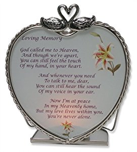 Amazon.com: Loving Memory Bereavement Memory Candle Holder ...