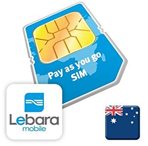 Amazon.com: Australia Lebara Mobile Prepaid SIM Card $10 ...
