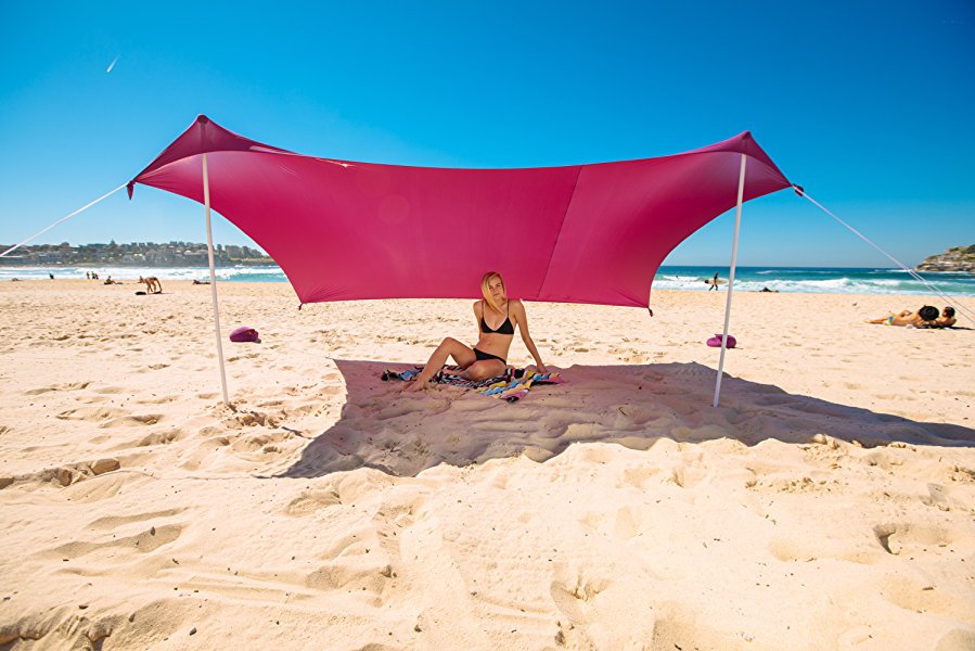 Amazon.com: ZiggyShade – Beach SunShade – Beach Tent ...