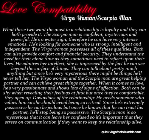 Scorpio man and virgo woman dating » 10 red flags in ...