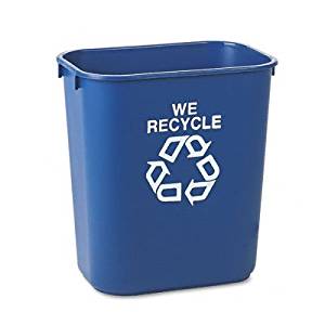 Amazon.com - Rubbermaid(R) Deskside "We Recycle" Container ...