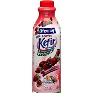 Lifeway Lowfat Strawberry Kefir, 32 Ounce -- 6 per case ...