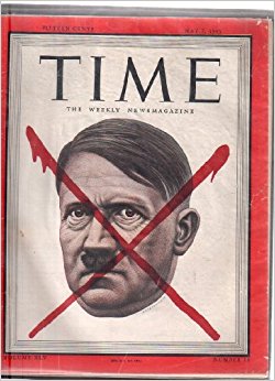 Time Magazine May 7, 1945 Adolf Hitler Red X: Time ...