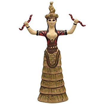 Amazon.com: Minoan Snake Goddess Statue from Knossos ...