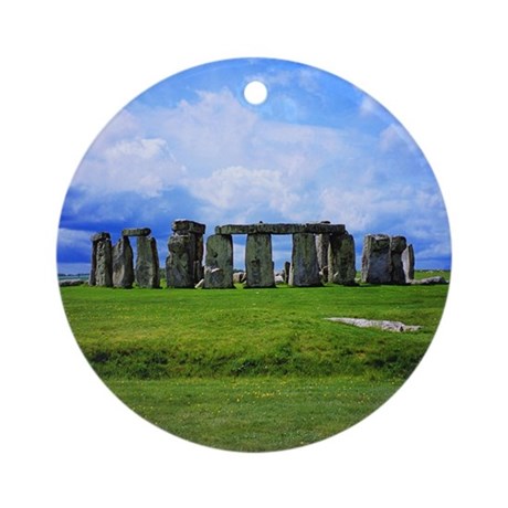 Stonehenge 01 - Ornament (Round) by futurevisions