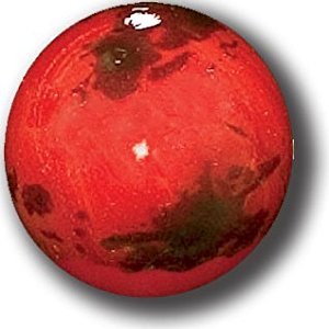 Amazon.com: Red Mars Marble with 3 Color Mountains & Ice ...