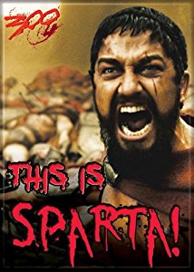 Amazon.com: 300 the Movie - This Is Sparta - Refrigerator ...