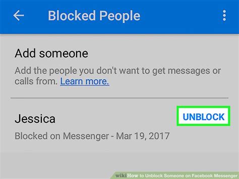 3 Ways to Unblock Someone on Facebook Messenger - wikiHow