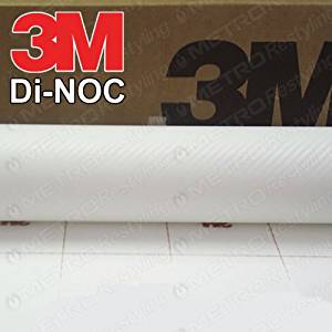 Amazon.com: White 3M DI-NOC Carbon Fiber DINOC Flex Wrap ...