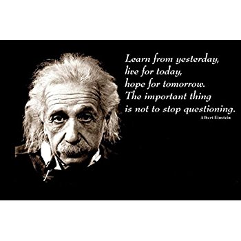 Amazon.com: Albert Einstein Quotes Poster Art Print ...