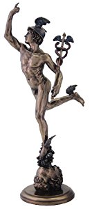 Amazon.com: Flying Mercury Sculpture - Greek God Hermes ...