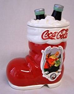 Amazon.com: 75th Anniversary Coca Cola Santa's Boot Cookie ...