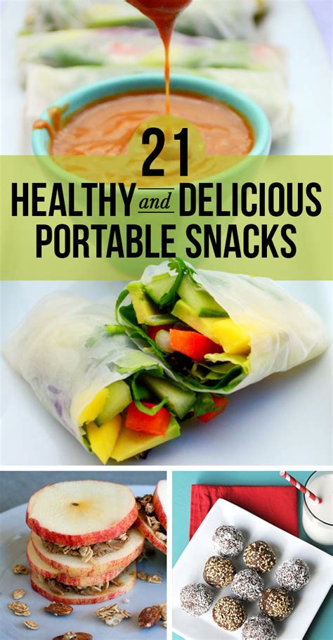 21 Healthy Portable Snacks You'll Actually Want To Eat
