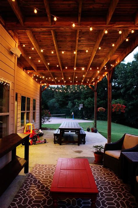 Hanging String Lights From Ceiling String Lights, House ...