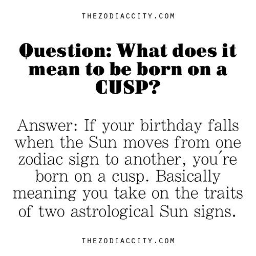 cusp sign astrology | Tumblr