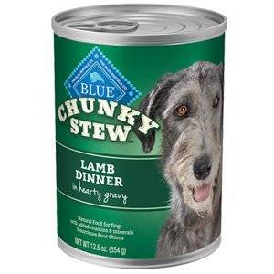 Blue Buffalo Blue Chunky Stew Lamb Dinner Canned Dog Food ...
