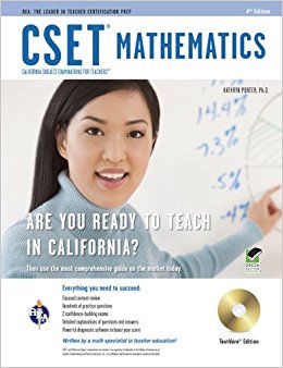 CSET Mathematics Test w/ CD (CSET Teacher Certification ...