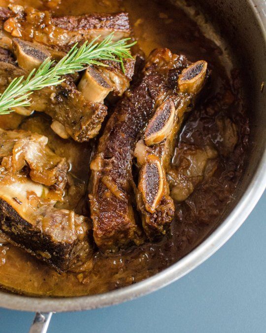 How To Make Braised Short Ribs in the Oven | Recipe | Slow ...