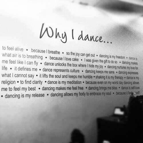 Why I Dance Quotes. QuotesGram