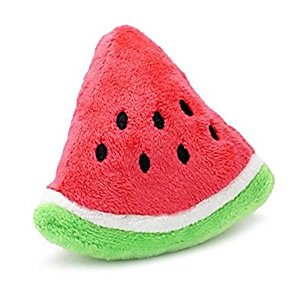 Pet Supplies : Tint Triangle Watermelon Shaped Squeaking ...