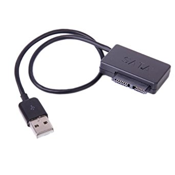 Amazon.com: USB 2.0 to 7+6 13Pin Slimline SATA Laptop CD ...