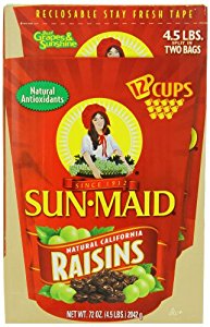 Amazon.com: Sun Maid Natural California Raisins, 4.5 ...