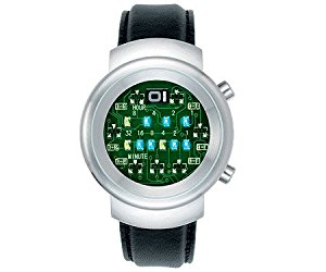 Amazon.com: LED Binary Watch - Blue: Watches